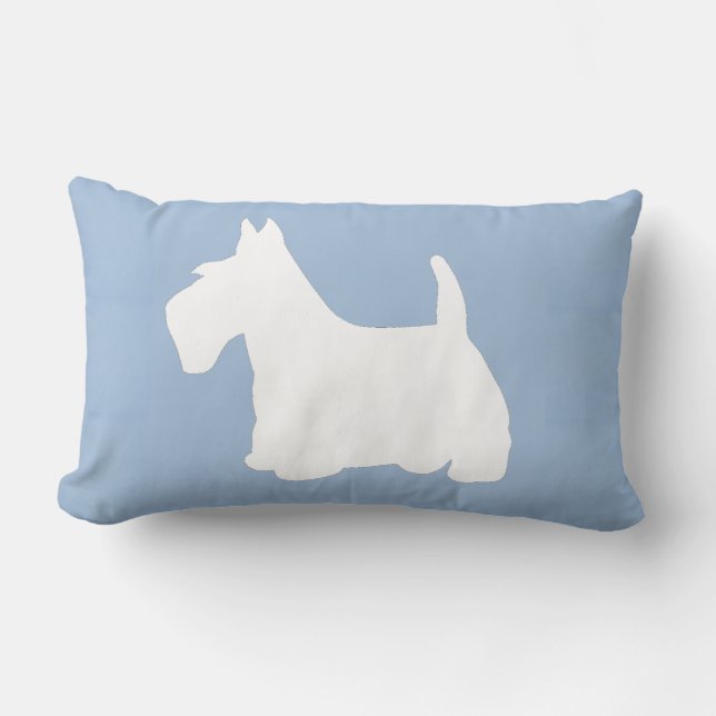 Coussin de Terrier d'écossais de Wedgewoof (Recto)