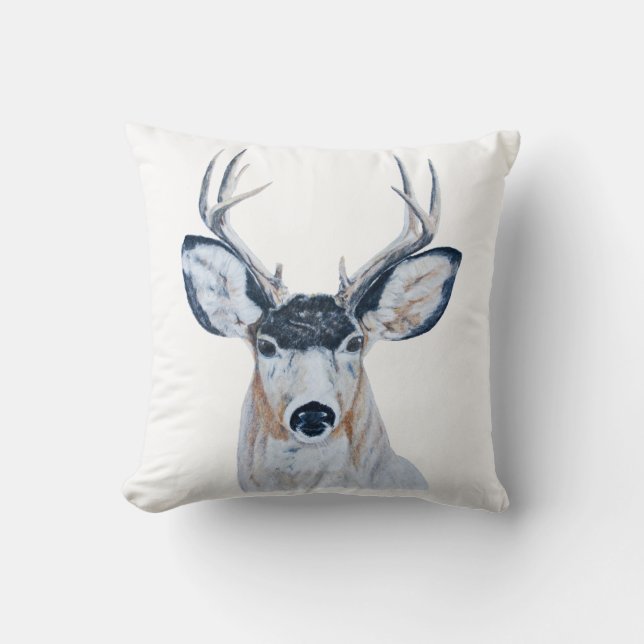 Coussin de tête de cerfs communs (Recto)