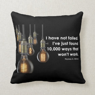Coussin de Thomas Edison
