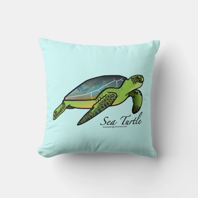 Coussin de tortue de mer (Recto)