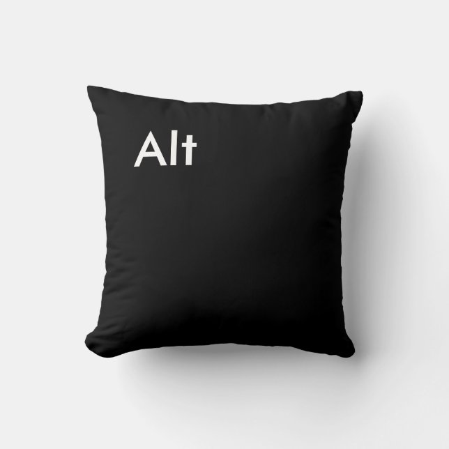Coussin de touche d'ordinateur de "alt" (Recto)