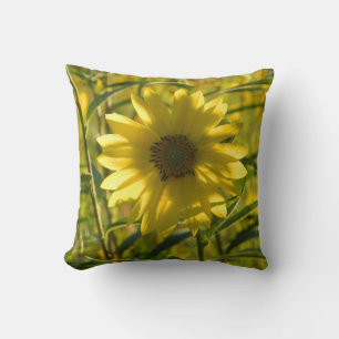Coussin de tournesol brillant