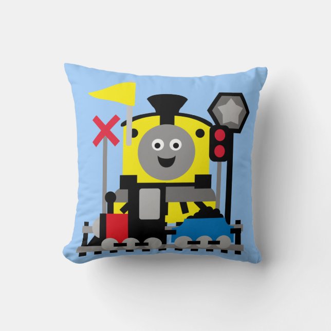 Coussin de train souriant (Recto)