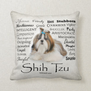 Coussin de traits de Shih Tzu