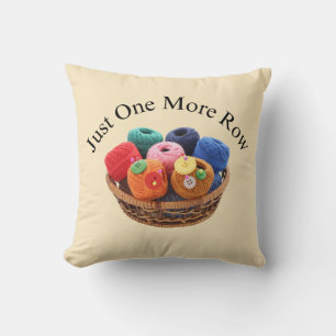 Coussin de tricotage Juste Une Rangée De Plus - Pa