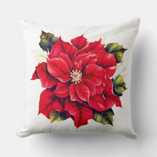 Coussin de vacances-Poinsettia