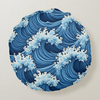 coussin de vague cool