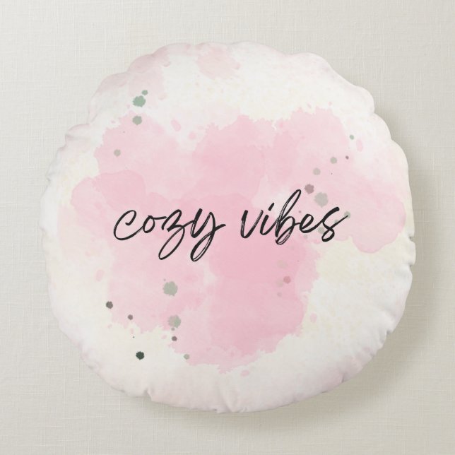 Coussin de Vibes douillettes - Aesthet Aquarelle P (Devant)