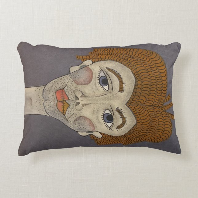Coussin de visage lunaire (Devant)