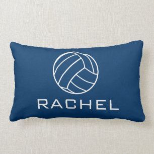 Coussin de volleyball de bleu marine