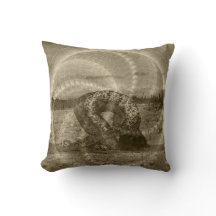 Coussin de yoga avec l'art sacré de yoga de lapin