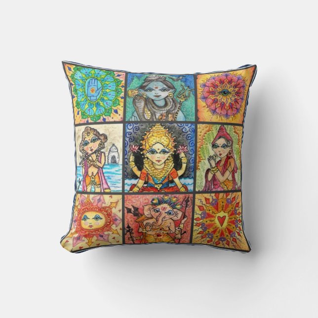 Coussin de yoga de Namaste (Recto)