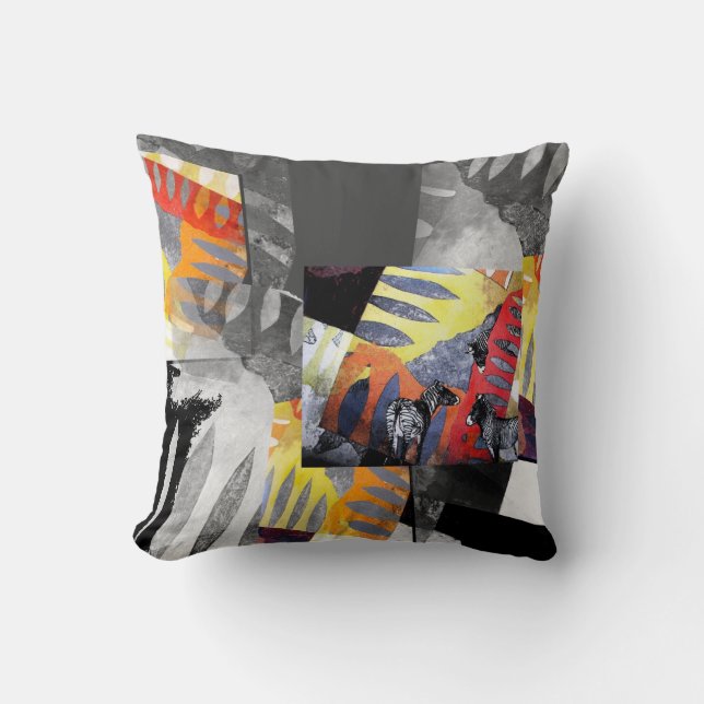 Coussin de ZÈBRE par le CR SINCLAIR (Recto)