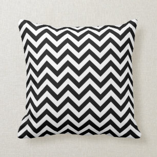 Coussin de zigzag dans le noir
