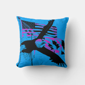 Coussin Debout ensemble - Drapeaux Canada, États-Unis et A