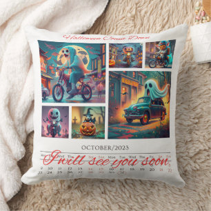 Coussin Décompte Halloween