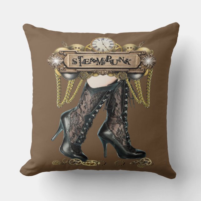 Coussin Décor à la vapeur (Recto)