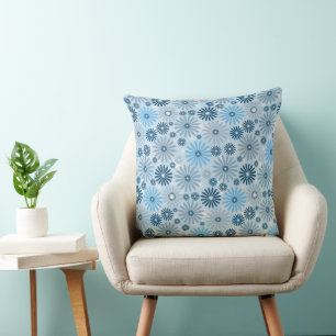 Coussin Décor Bohème Cosy Ethnique Floral Pastel Sans Cout
