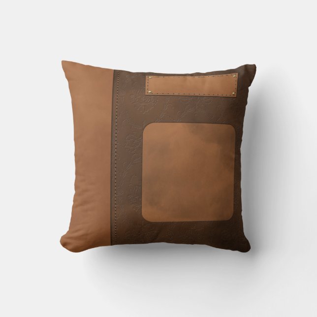 Coussin Décor de Leather (Recto)