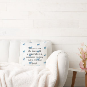 Coussin Décor de maison d'hiver d'Aristote pour la maison