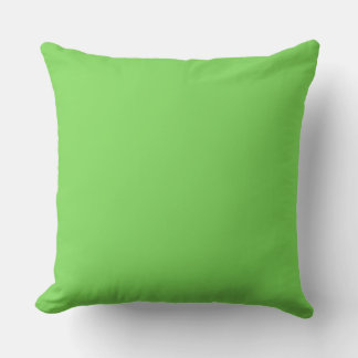 Coussin Décor de maison jaune vert réversible