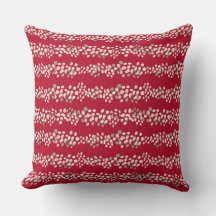 Décor de Noël moderne rouge et rose