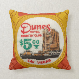 Coussin Décor du Mancave de Las Vegas à la fête du Poke
