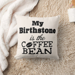 Coussin Décor en pierre d'origine du café Bean