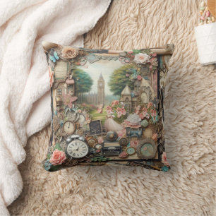 Coussin Décor Maximaliste vintage