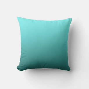 Coussin Décor Moderne Tendance Teal Aqua