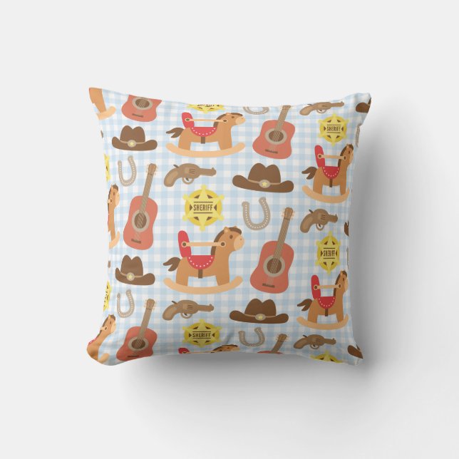 Coussin Décor occidental mignon de pièce de crèche de (Recto)