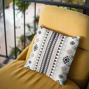 Coussin Décor tribal Boho géométrique moderne
