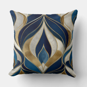 Coussin Décoratif à Motif Art Déco