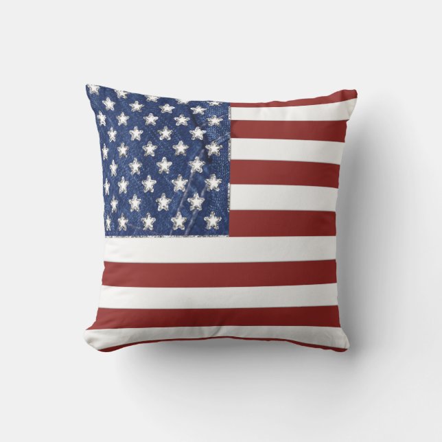 Coussin décoratif américain (Recto)
