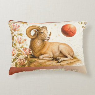 Coussin décoratif Art Nouveau Aries