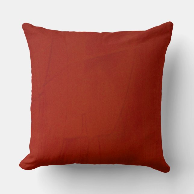 Coussin décoratif au Marsala toscan (Recto)
