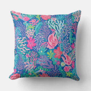 Coussin décoratif au motif graphique élégant
