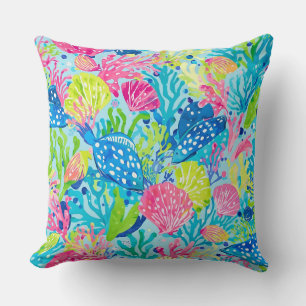 Coussin décoratif au motif graphique élégant