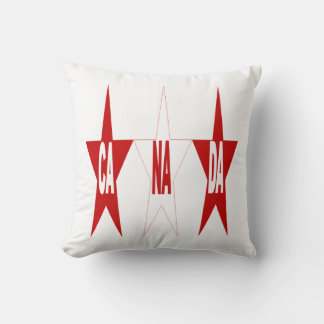 Coussin décoratif  blanc  CANADA  Throw Pillow