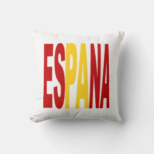 Coussin décoratif blanc ESPANA