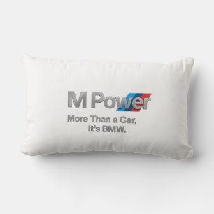 Coussin décoratif BMW M Power pour les amateurs de