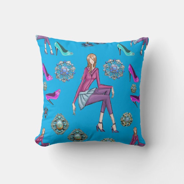 coussin décoratif chaussures (Recto)