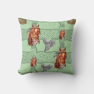 coussin décoratif Cheval
