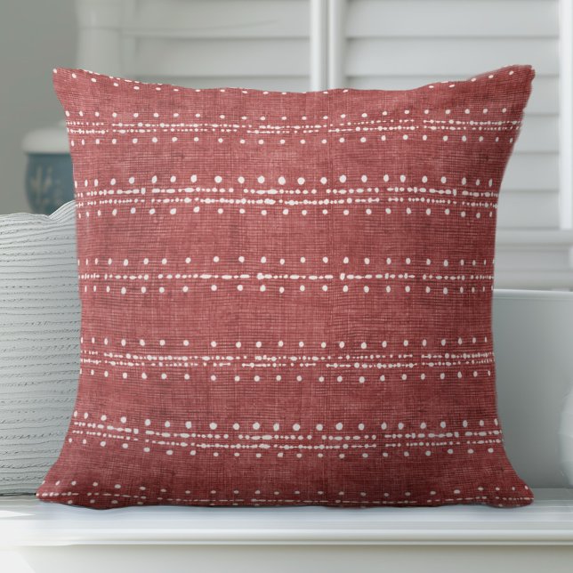 Coussin décoratif de corail | Style côtier (Créateur téléchargé)