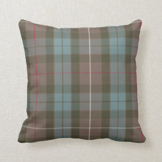 coussin décoratif de divan d'accent de tartan de
