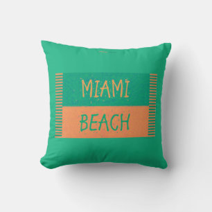 COUSSIN DÉCORATIF DE MIAMI BEACH