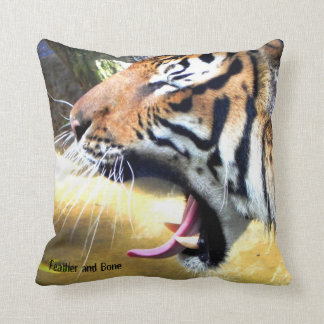 Coussin décoratif de tigre