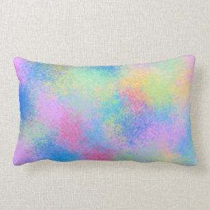 Coussin décoratif d'éclaboussure abstraite