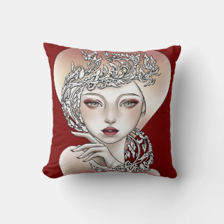 Coussin décoratif Déesse du feu rouge