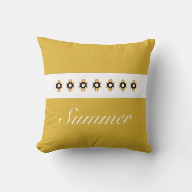 Coussin Décoratif du patio moderne (Recto)